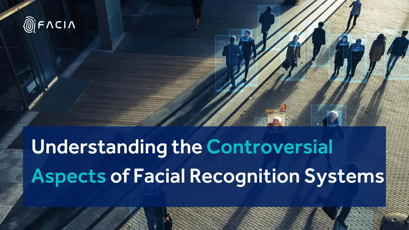 highlighting the controversial aspects of facial recognition systems, including concerns about privacy, surveillance, and potential biases