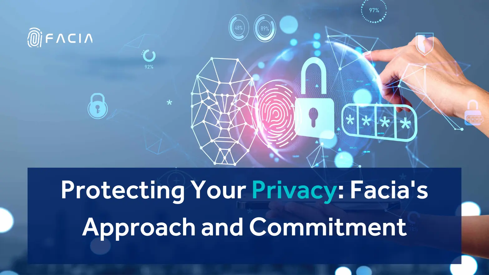 Facia's commitment to protecting user privacy and maintaining a secure approach in handling personal information