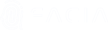 Facia's logo, symbolizing the company's brand identity and expertise in facial recognition technology.