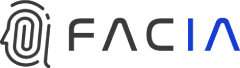 Facia's logo, representing the company's brand identity and commitment to advanced facial recognition technology