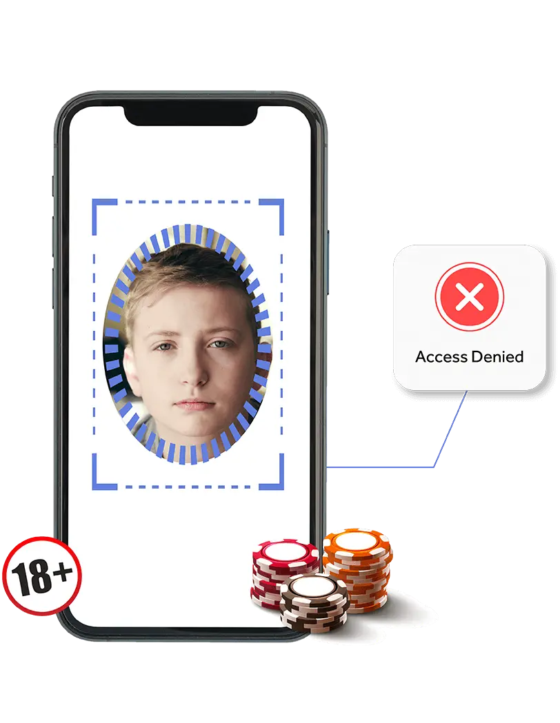 Facia's age verification system uses advanced facial recognition technology to accurately verify users' ages.