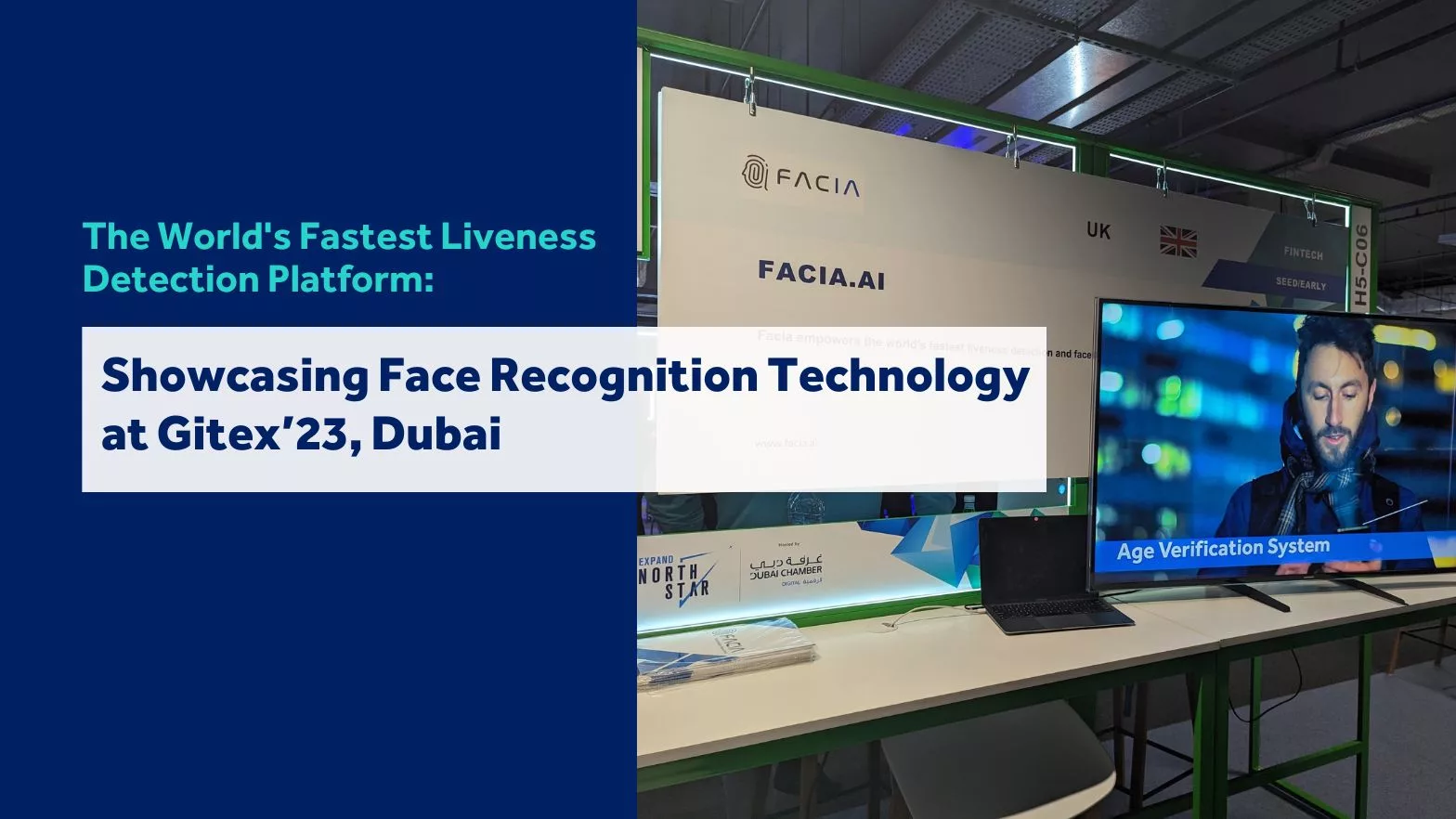 Facia Attends GITEX Dubai as the World's Fastest Liveness Detection Platform