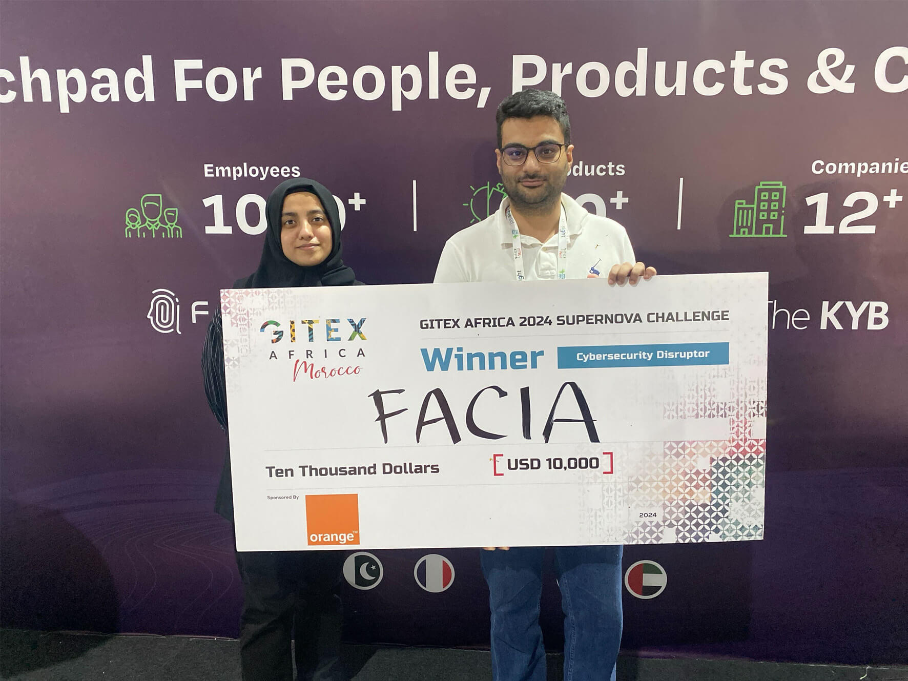 FACIA is Proud to announce its achievement of winning the GITEX Africa Morocco 2024 in the cybersecurity category as a ‘cybersecurity disruptor’.