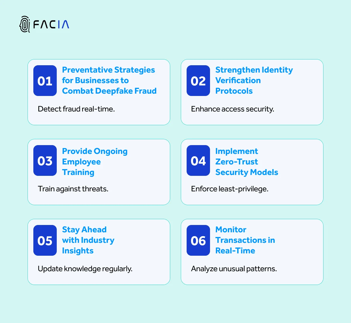 SOME PREVENTATIVE TECHNIQUES FOR BUSINESSES TO FIGHT AGAINST DEEPFAKE FRAUD 