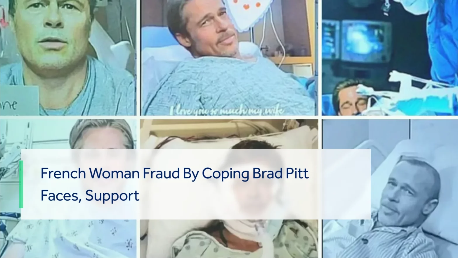 THE DEEPFAKE OF BRAD PITT FOOLING PEOPLE FOR FINANCIAL FRAUD.