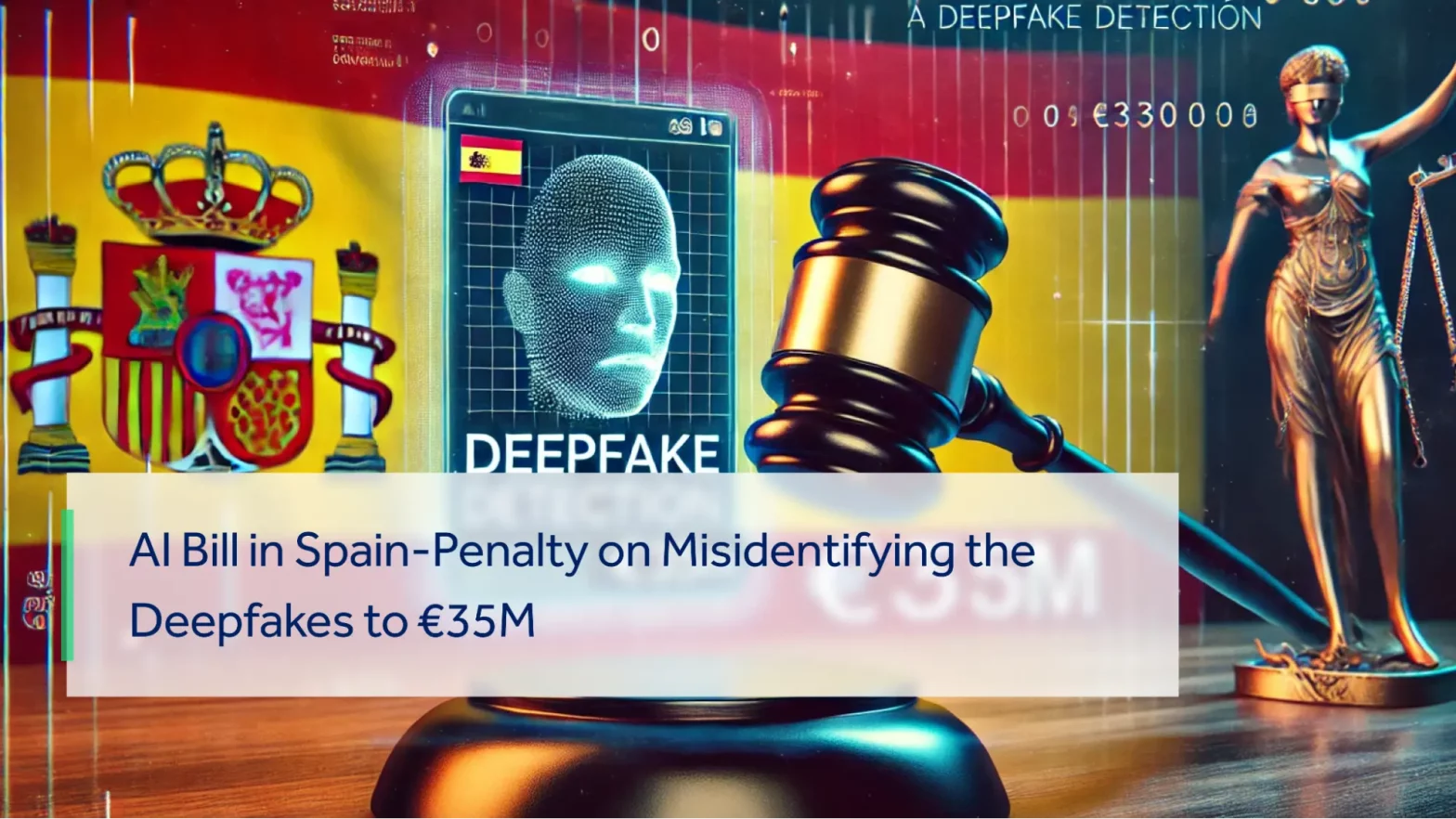 SPAIN’S AI BILL PENALTY ON MISLEADING DEEPFAKE TO €35M