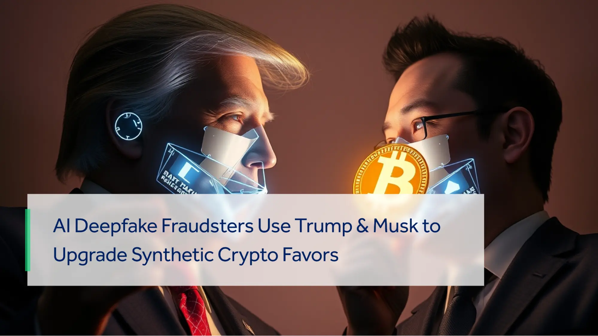 AI Deepfake Fraudsters Use Trump & Musk to Upgrade Synthetic Crypto Favors