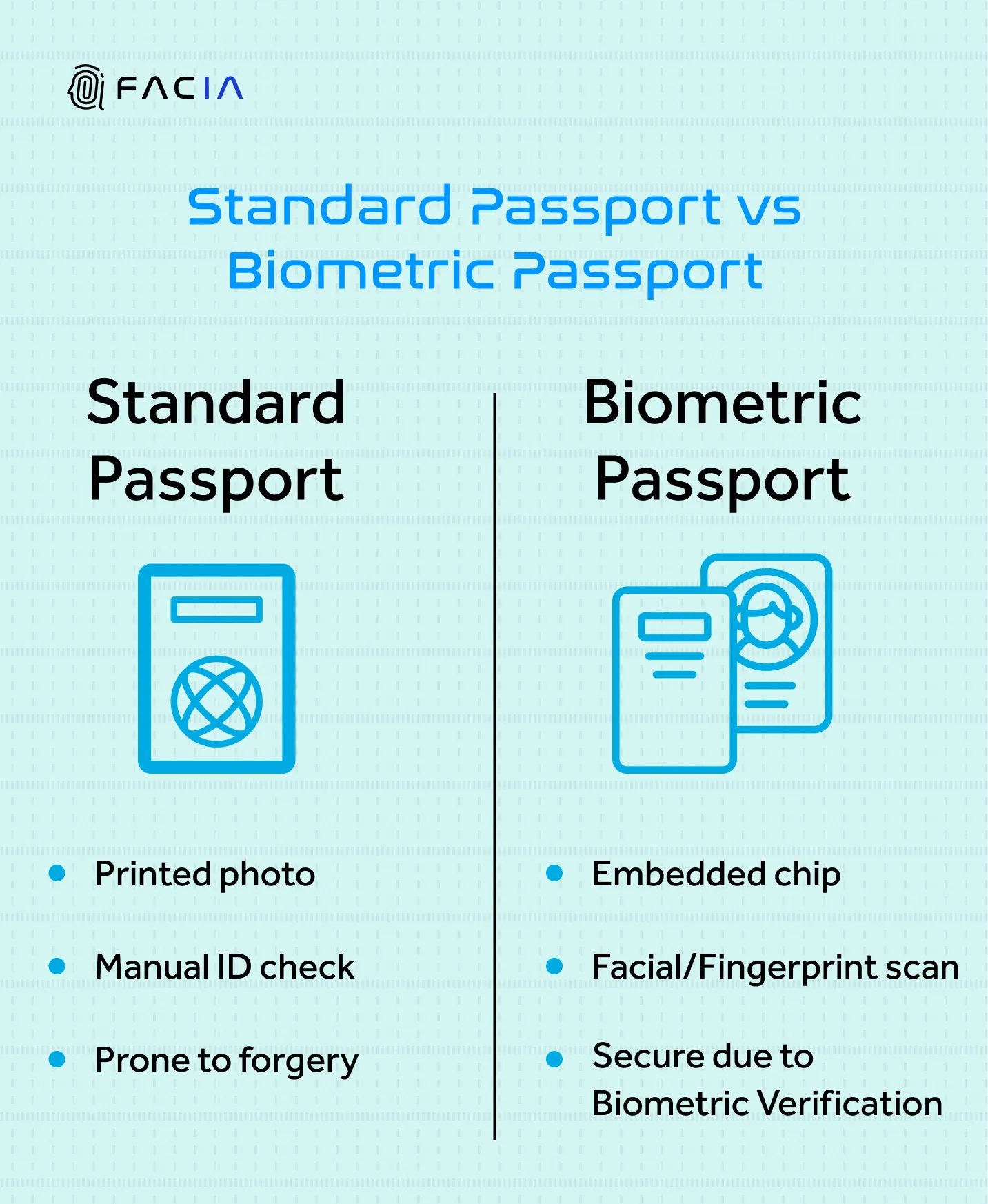 Standard vs Biometric Passports