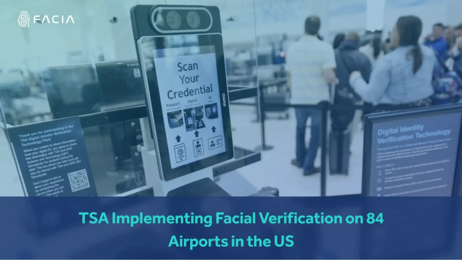 TSA Implementing Facial Verification on 84 Airports in the US