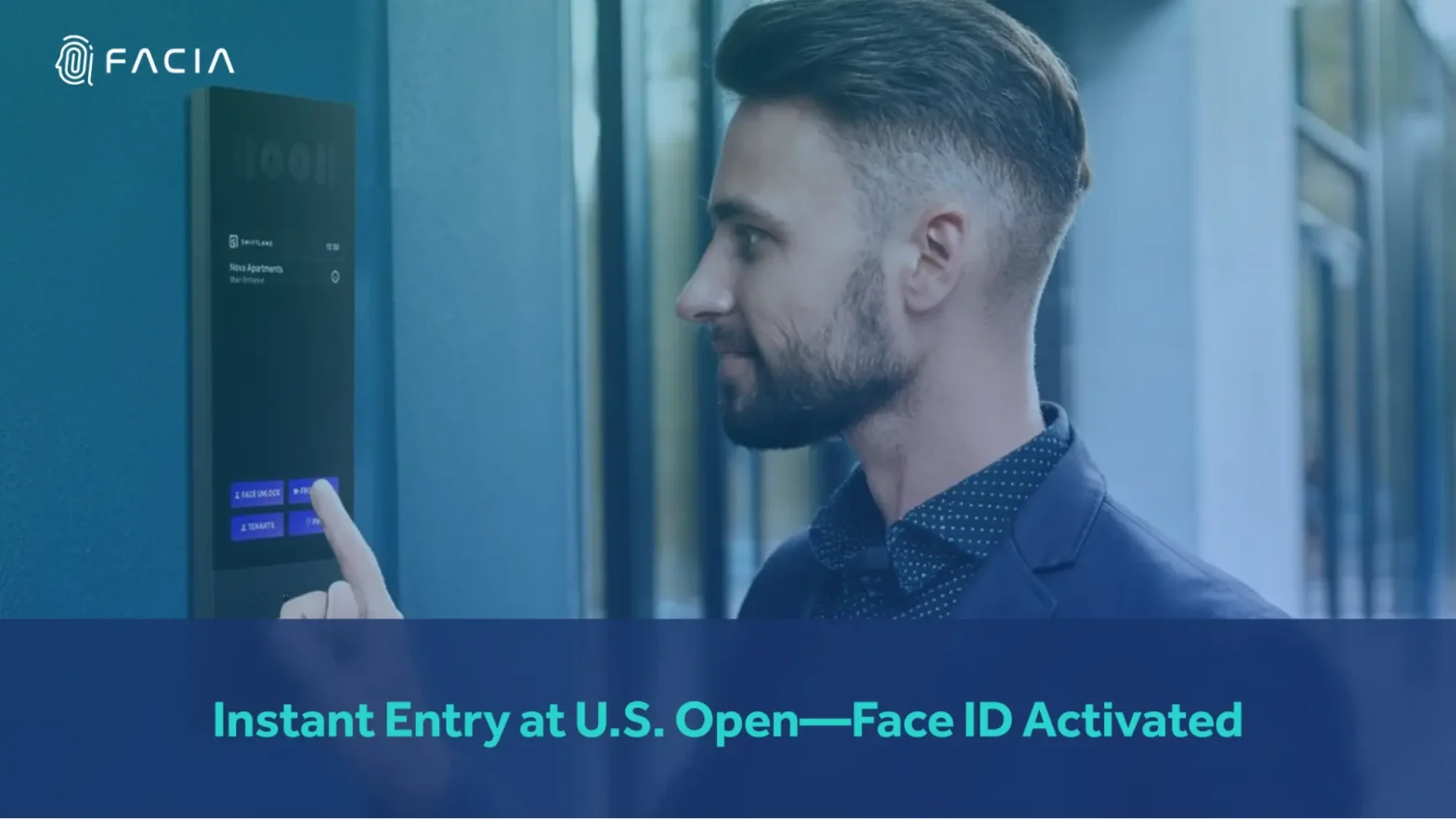 Instant Entry at U.S. Open—Face ID Activated