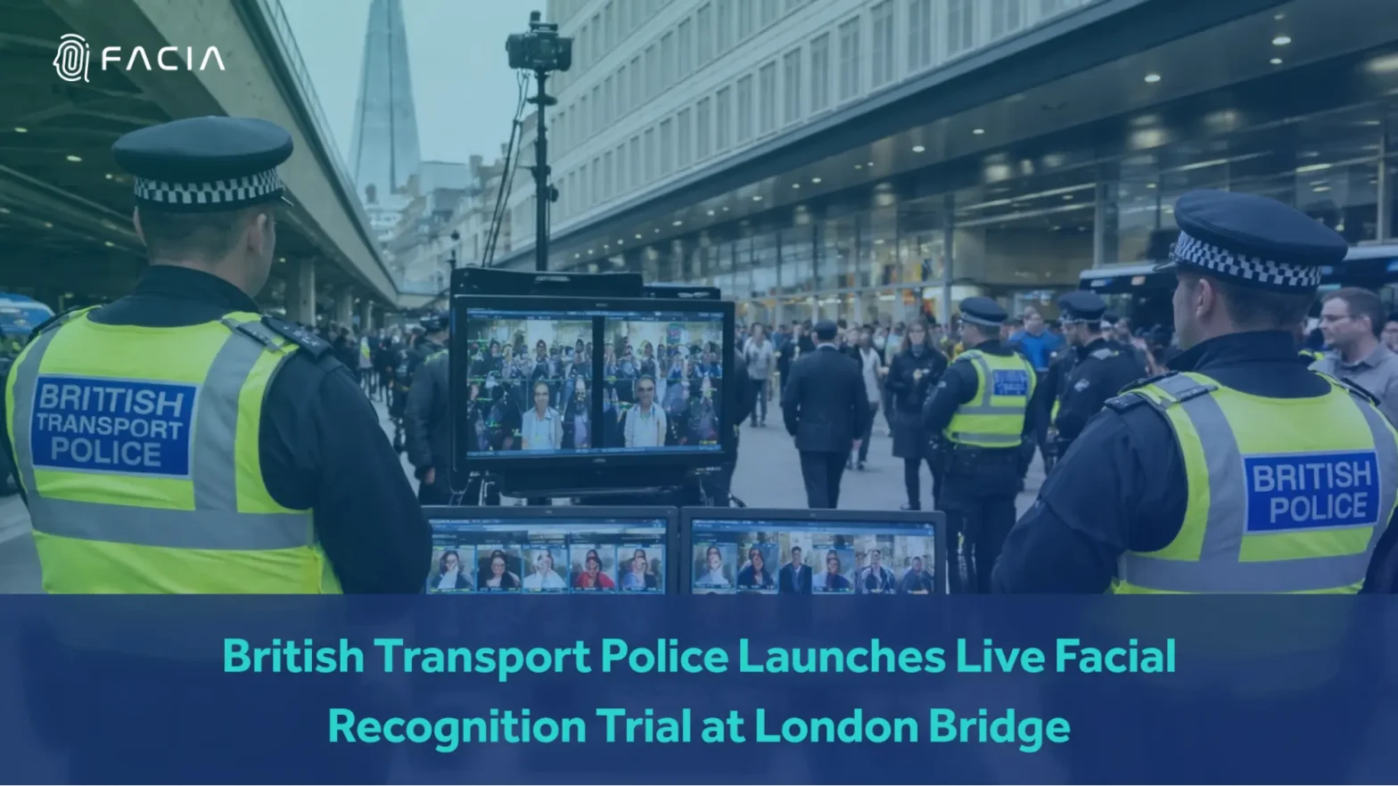 BTP launches LFR Trials at London Bridge.