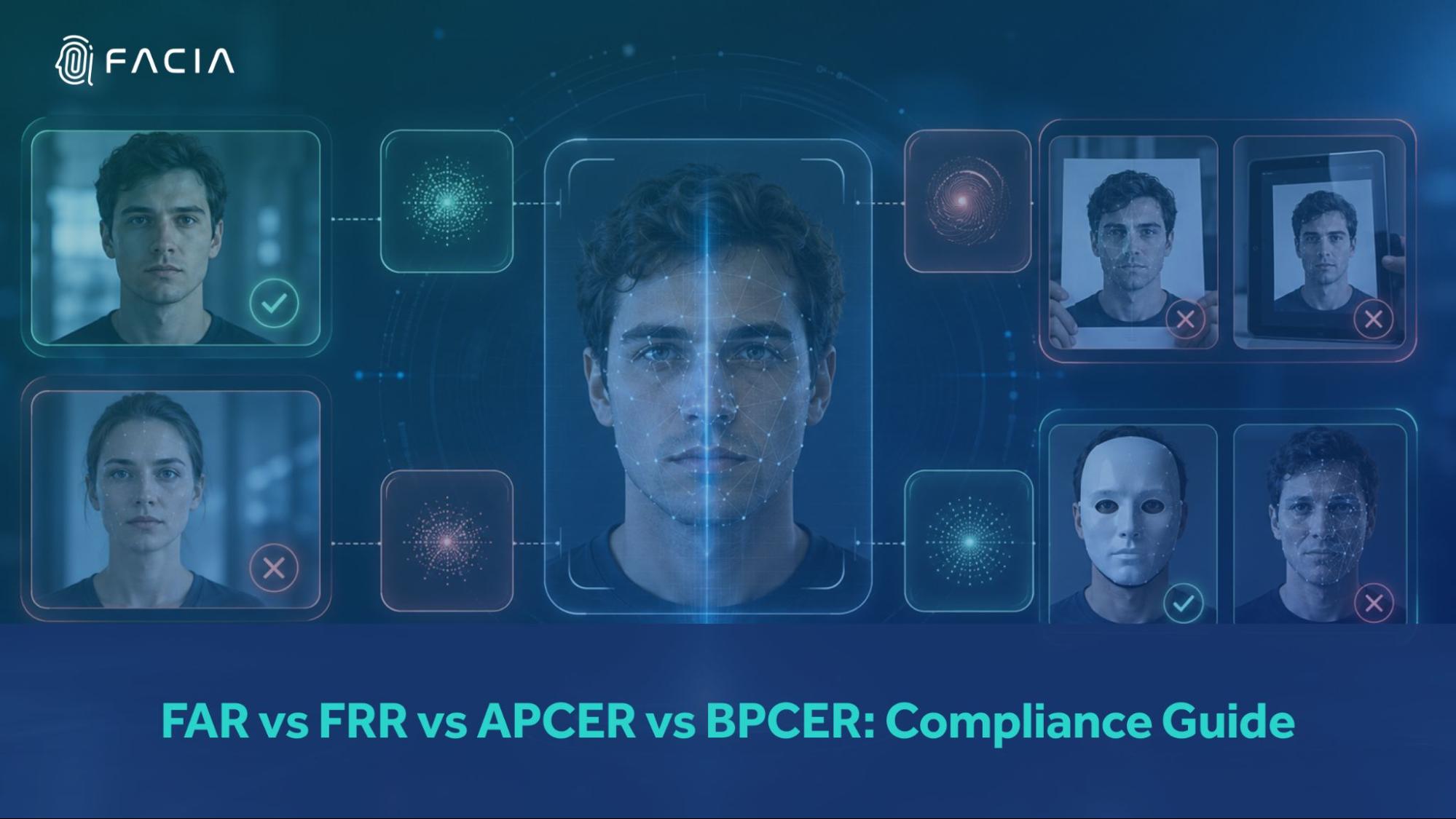 FAR vs FRR vs APCER vs BPCER: Compliance Guide